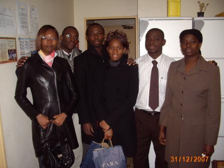 Chez Badri avec les compagnons d'alg�rie de gouro