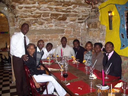 Trop cool la soir�e resto