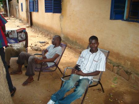 couz le jour de mon arriv�e