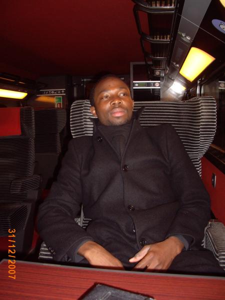 dans le TGV pour Paris