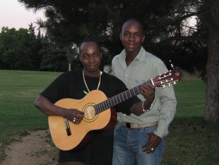 le guitariste de Toumani