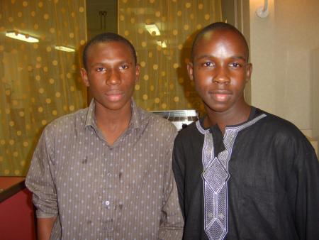 Cheick et moi
