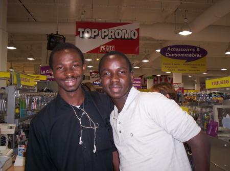 Mon frangin lalot et moi en juillet 2005